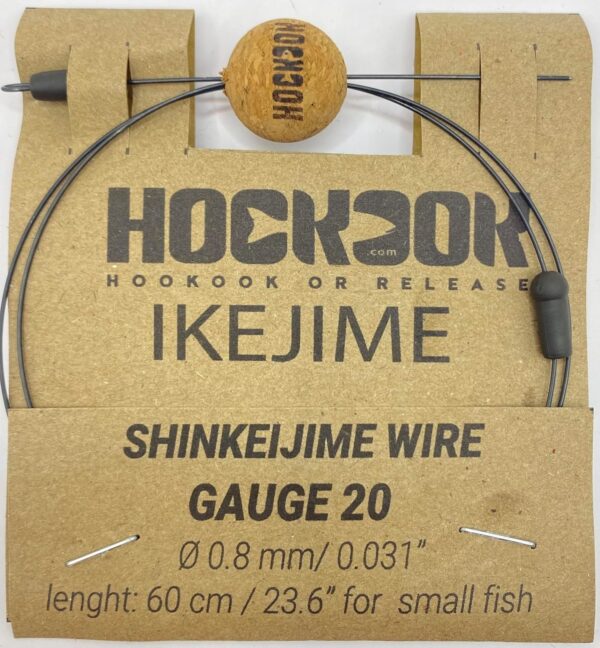 Ikejime Wire Sinkeijime Gauge 20, for Small Fish, Destroys The Spinal Cord, Paralyse Fish Nerves, Circuit Breaker